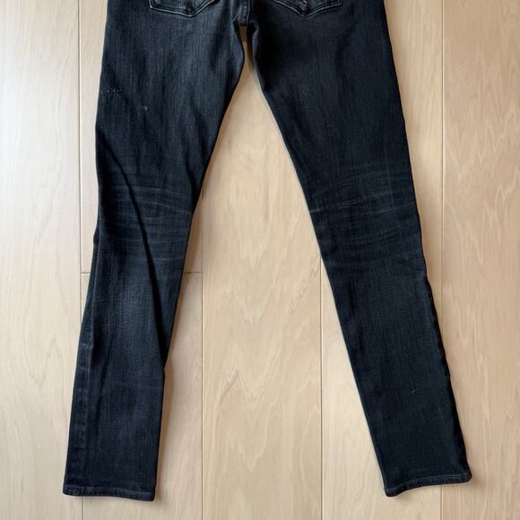 Kato Selvedge Needle Skinny Jeans 29 Black Hiroshi Streeatwear Japan Denim - Picture 10 of 11